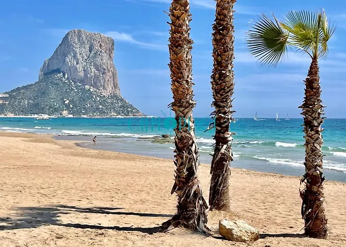 Dorada Primera Linea Y Piscina 아파트 칼페