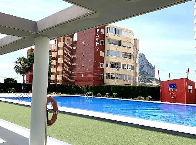 Dorada Primera Linea Y Piscina 아파트 칼페